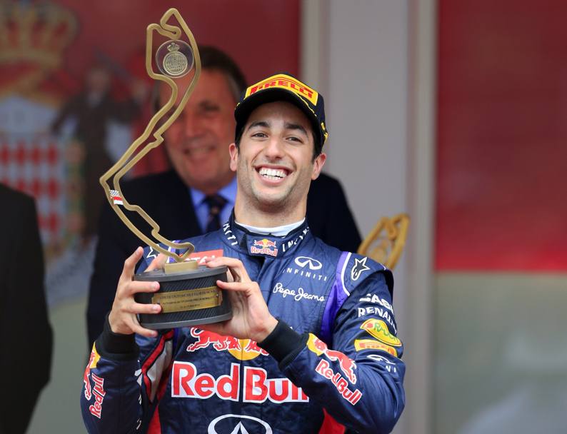 Terzo è il sempre positivo Daniel Ricciardo. Ap